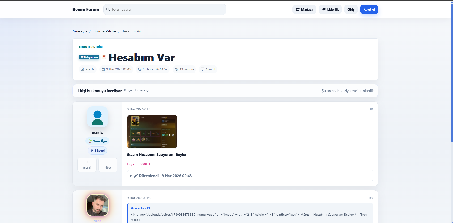 ForumX Preview 3